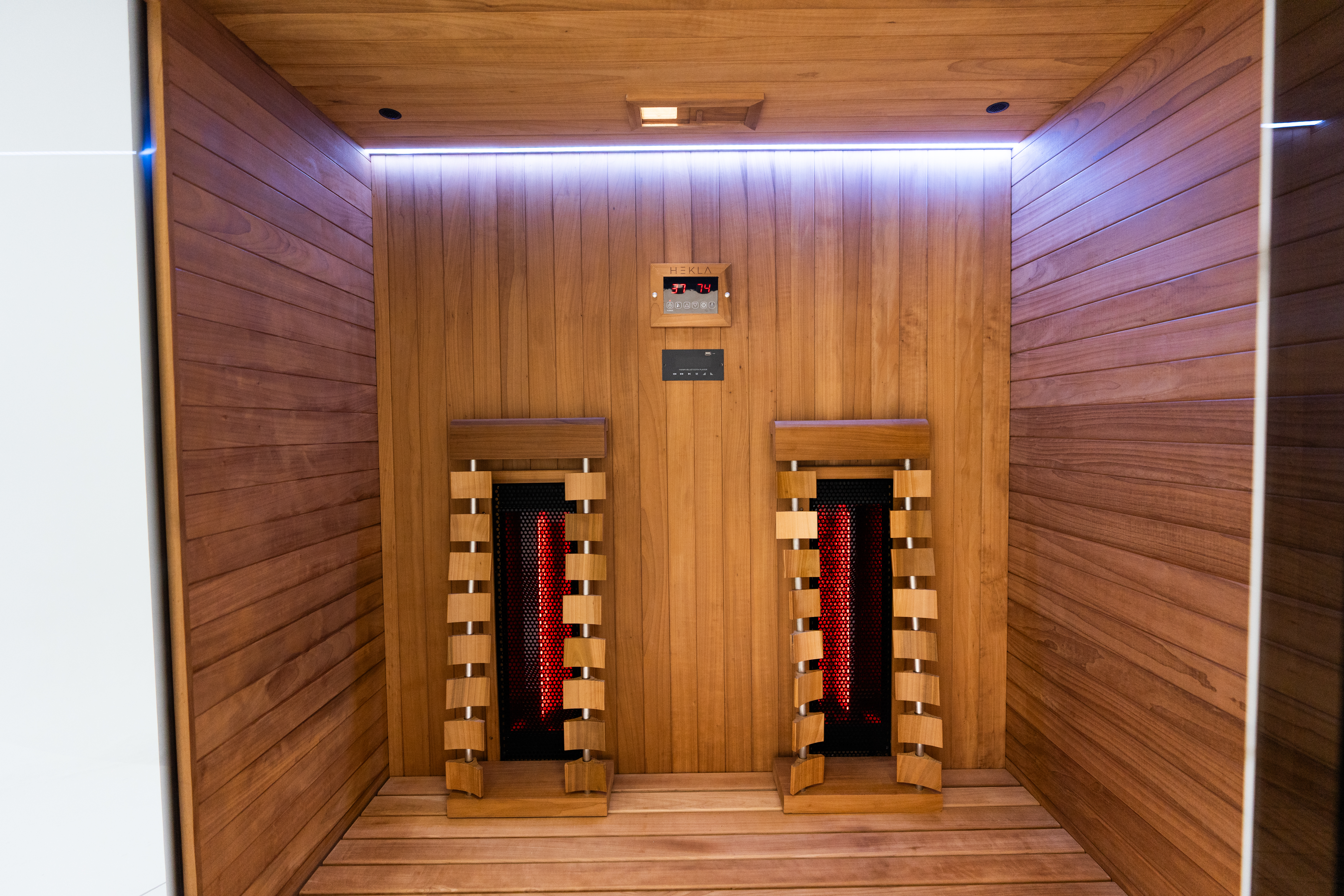 INFRARED 160 Infrarotsauna für 2 Personen | Große Infrarotkabine für Zuhause